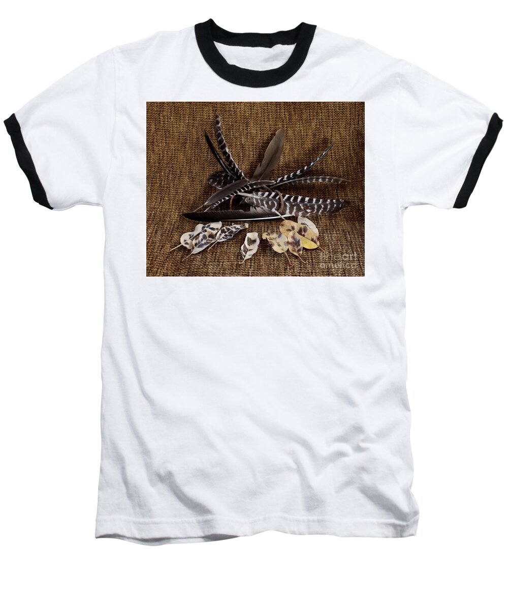 Flock Baseball T-Shirt featuring the photograph The Flock by Marie Neder