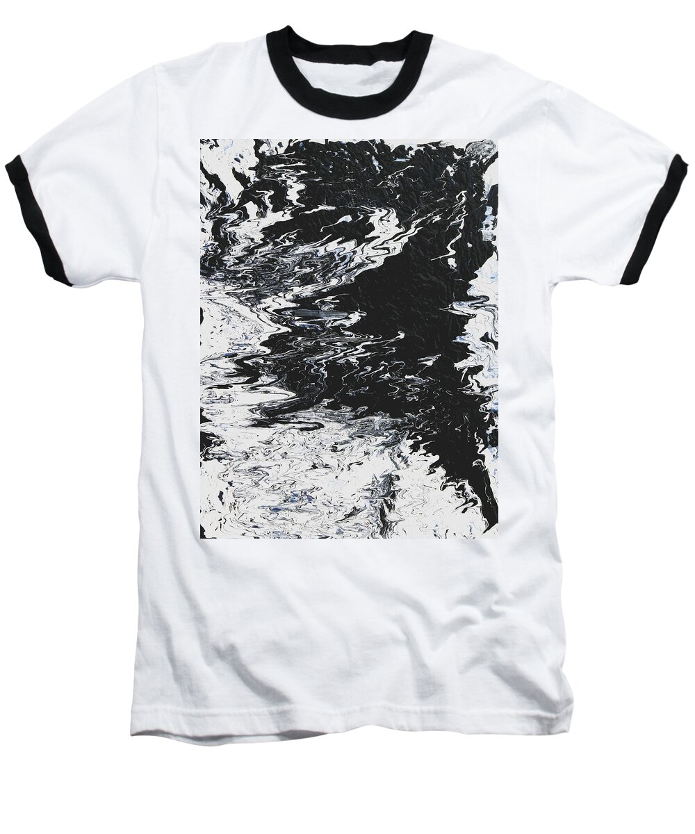 Fusionart Baseball T-Shirt featuring the painting Victory by Ralph White