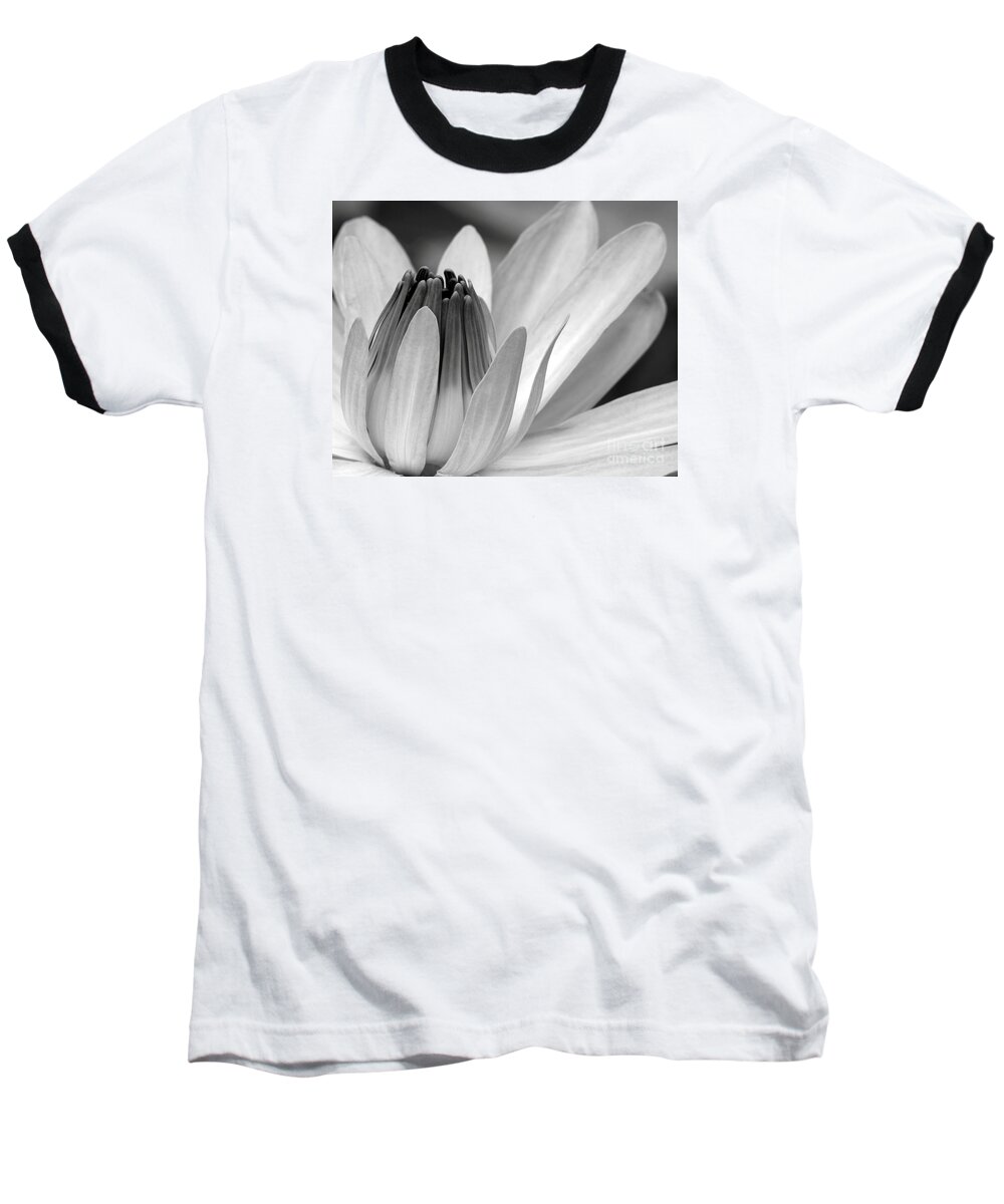 Water Lily Baseball T-Shirt featuring the photograph Water Lily Opening by Sabrina L Ryan