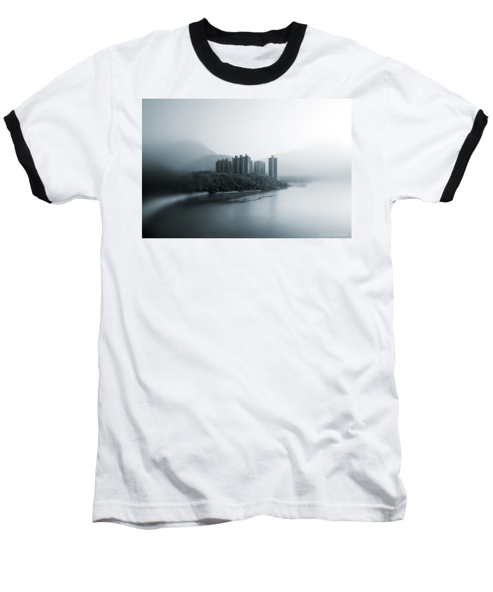 Skyscrapers Baseball T-Shirt featuring the photograph Eastern Stream by Joseph Westrupp