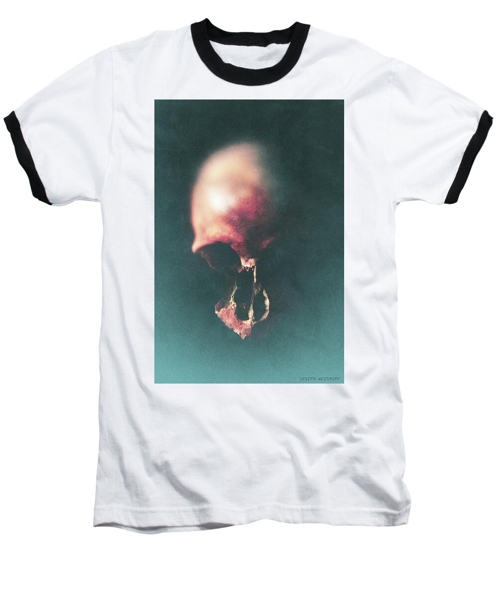 Skull Baseball T-Shirt featuring the photograph Erosion by Joseph Westrupp
