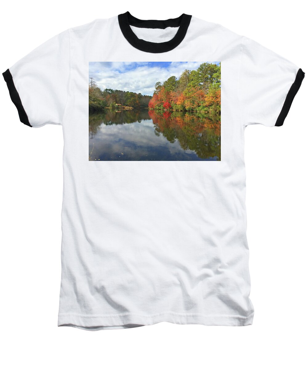 Nature Baseball T-Shirt featuring the photograph Natures Colors by Matthew Seufer