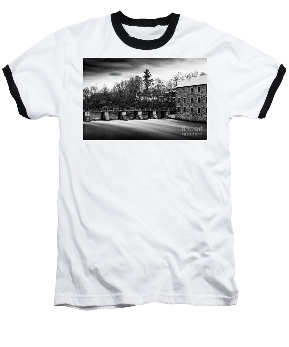 Watson's Baseball T-Shirt featuring the photograph Watson's Mill by M G Whittingham