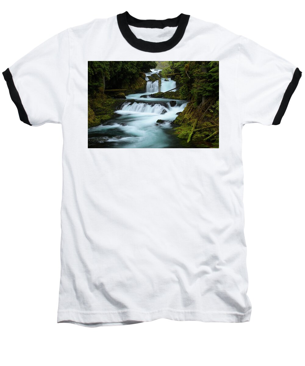  Baseball T-Shirt featuring the photograph Aqualicious by Andrew Kumler