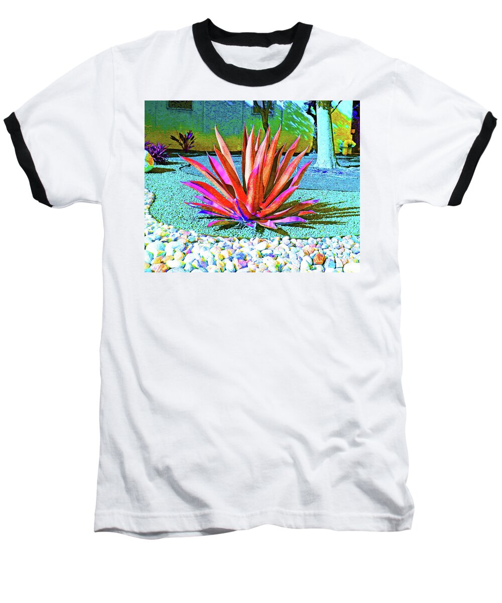 Agave Baseball T-Shirt featuring the photograph Artistic Agave Plant by Andrew Lawrence