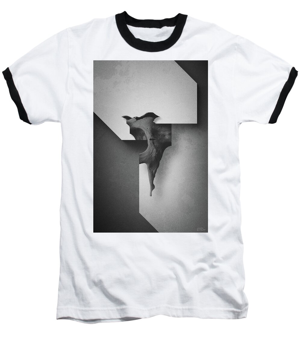 Abstract Baseball T-Shirt featuring the photograph Diagesis vi by Joseph Westrupp