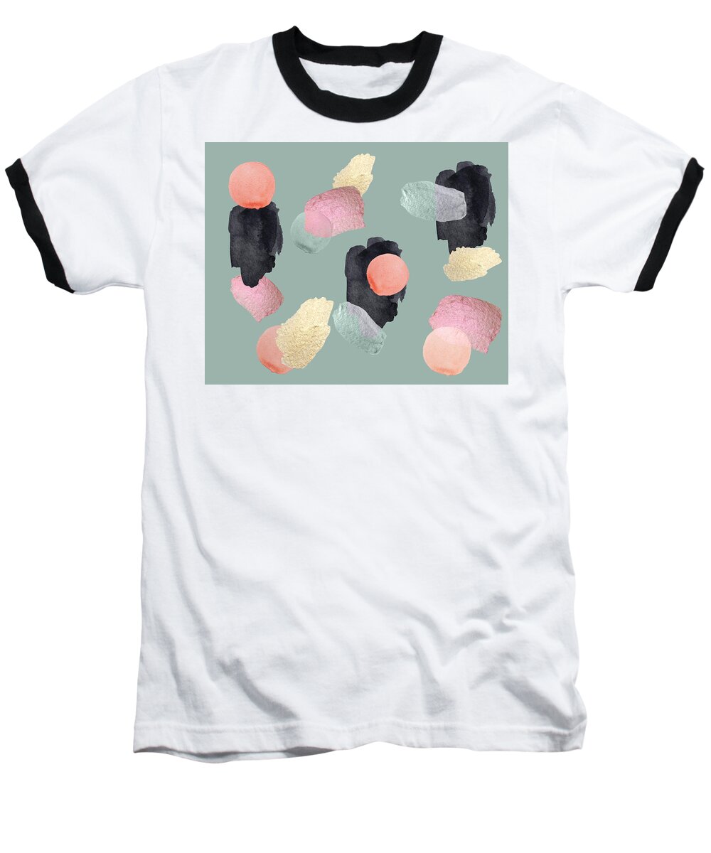 Spring Baseball T-Shirt featuring the digital art Touch The Spring by Johanna Hurmerinta