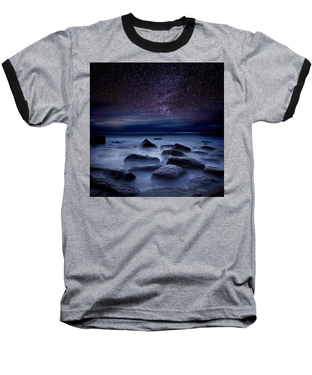 Night Baseball T-Shirt featuring the photograph Where dreams begin by Jorge Maia