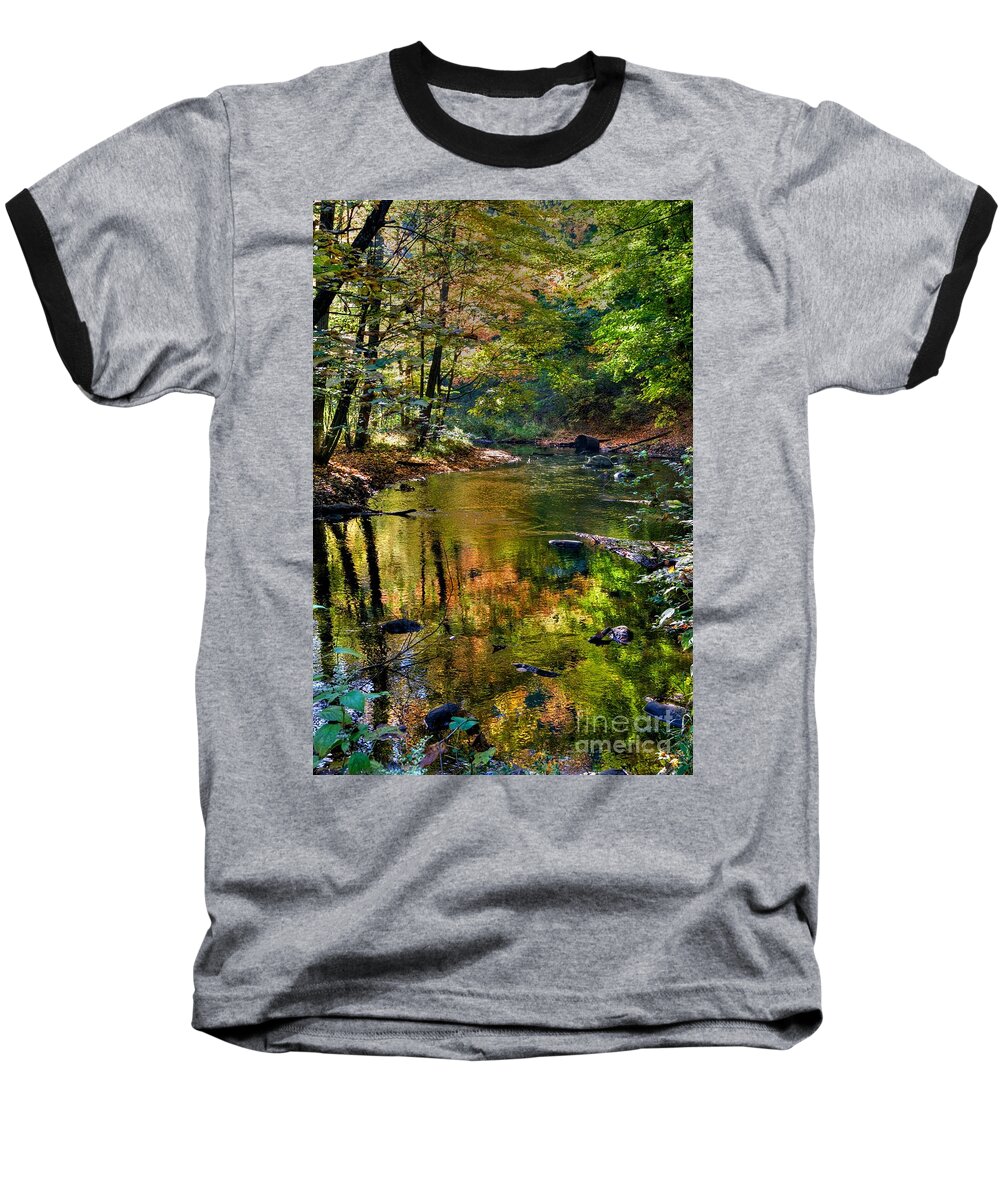Hdr Baseball T-Shirt featuring the photograph Color Creek #1 by Robert Pearson