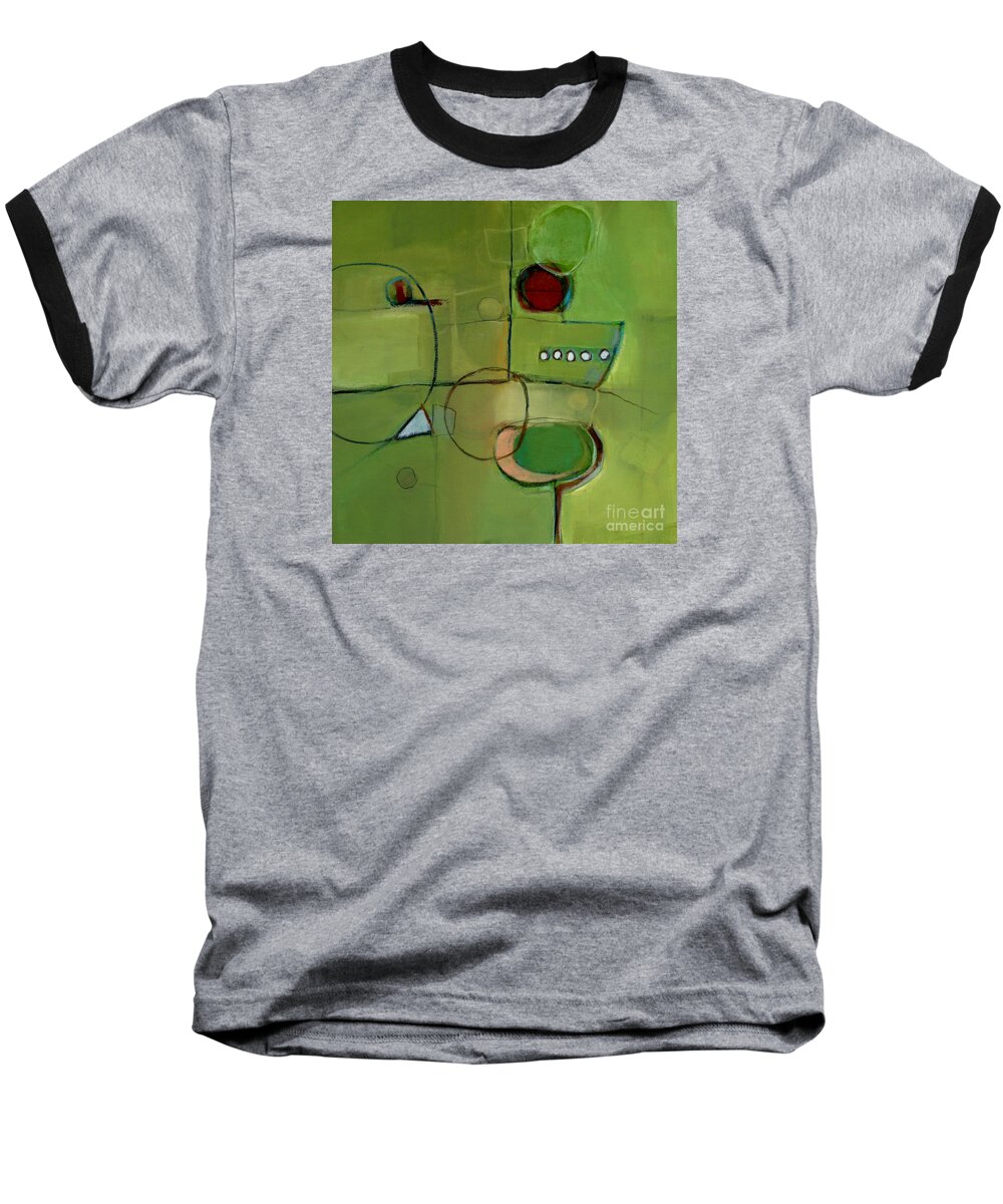 Watercolor Baseball T-Shirt featuring the painting Cruising by Michelle Abrams