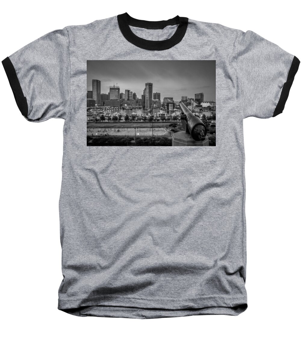 Baltimore Baseball T-Shirt featuring the photograph Federal Hill In Baltimore Maryland #2 by Susan Candelario