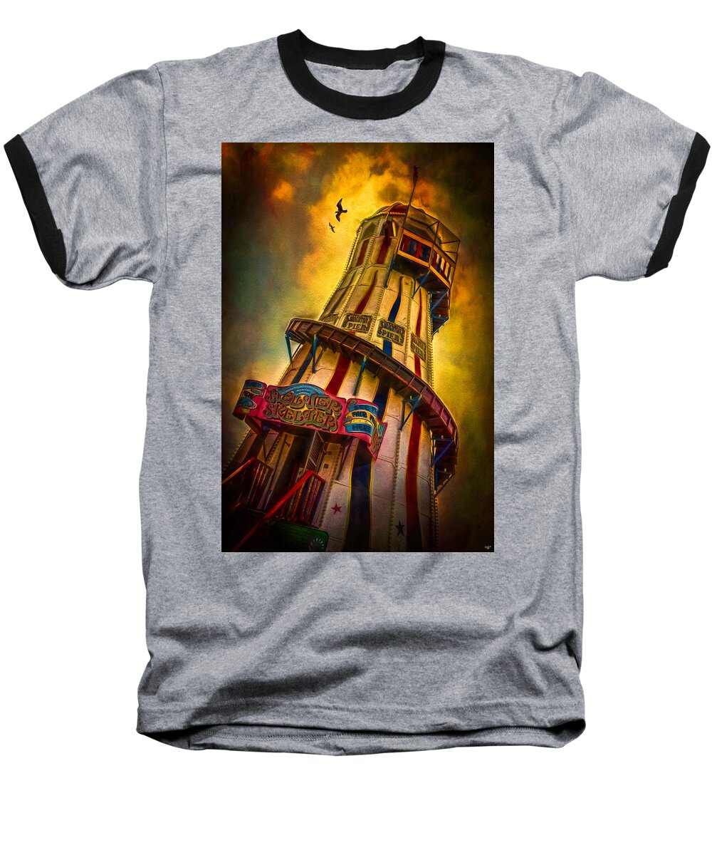 Helter Baseball T-Shirt featuring the photograph Helter Skelter #1 by Chris Lord