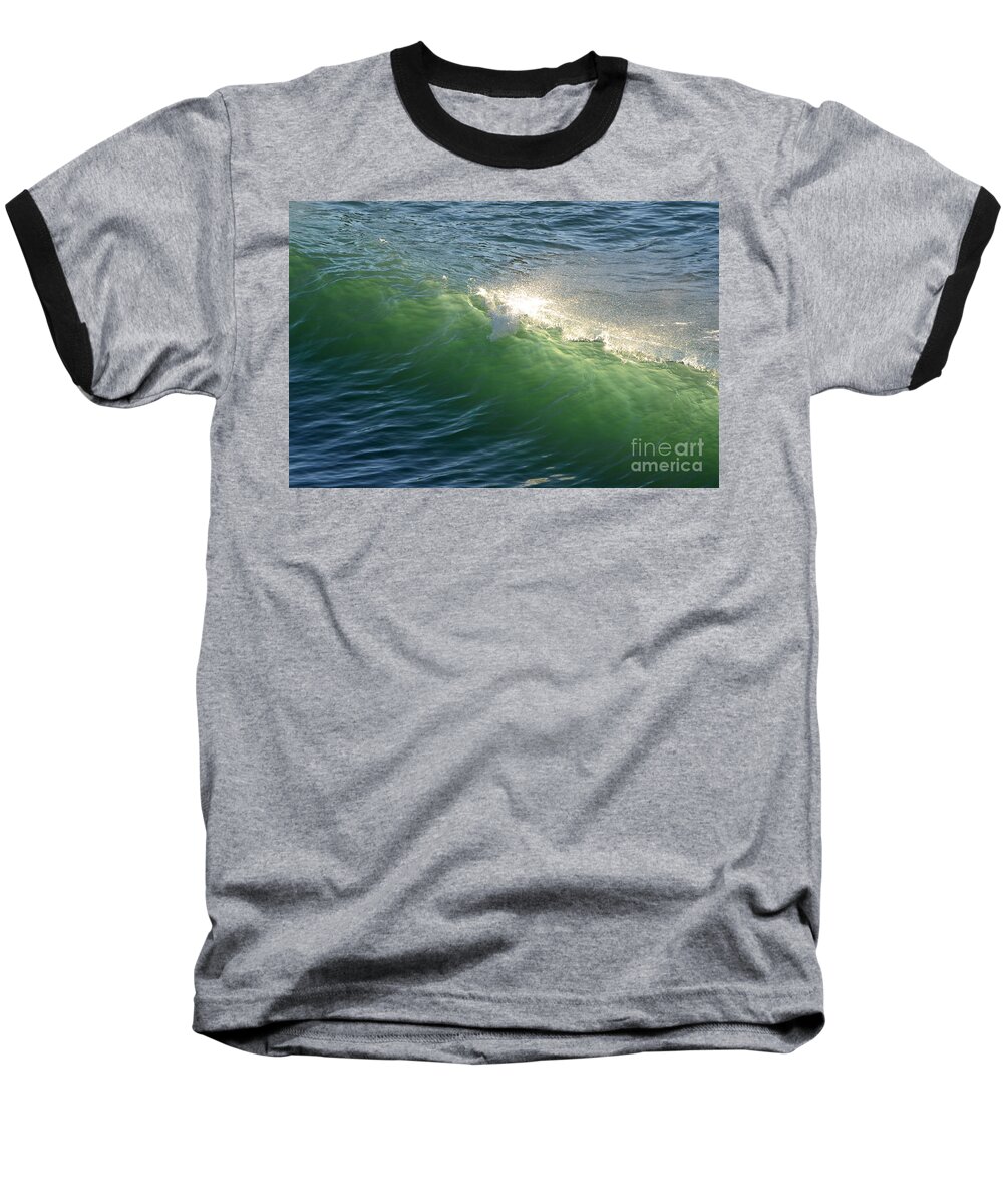  Baseball T-Shirt featuring the photograph Linda Mar Beach - Northern California #1 by Dean Ferreira