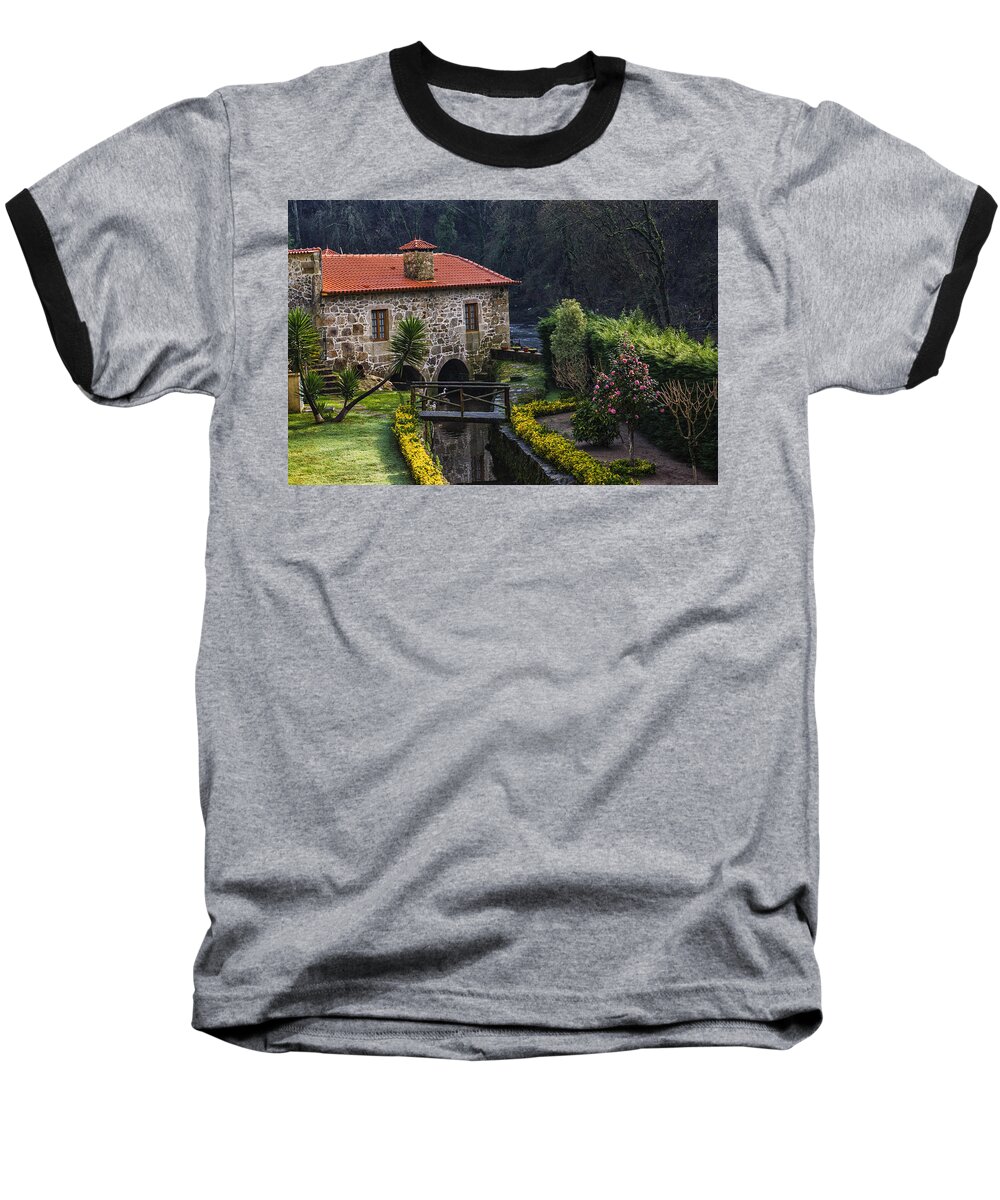 Water Baseball T-Shirt featuring the photograph Rural landscape #1 by Paulo Goncalves