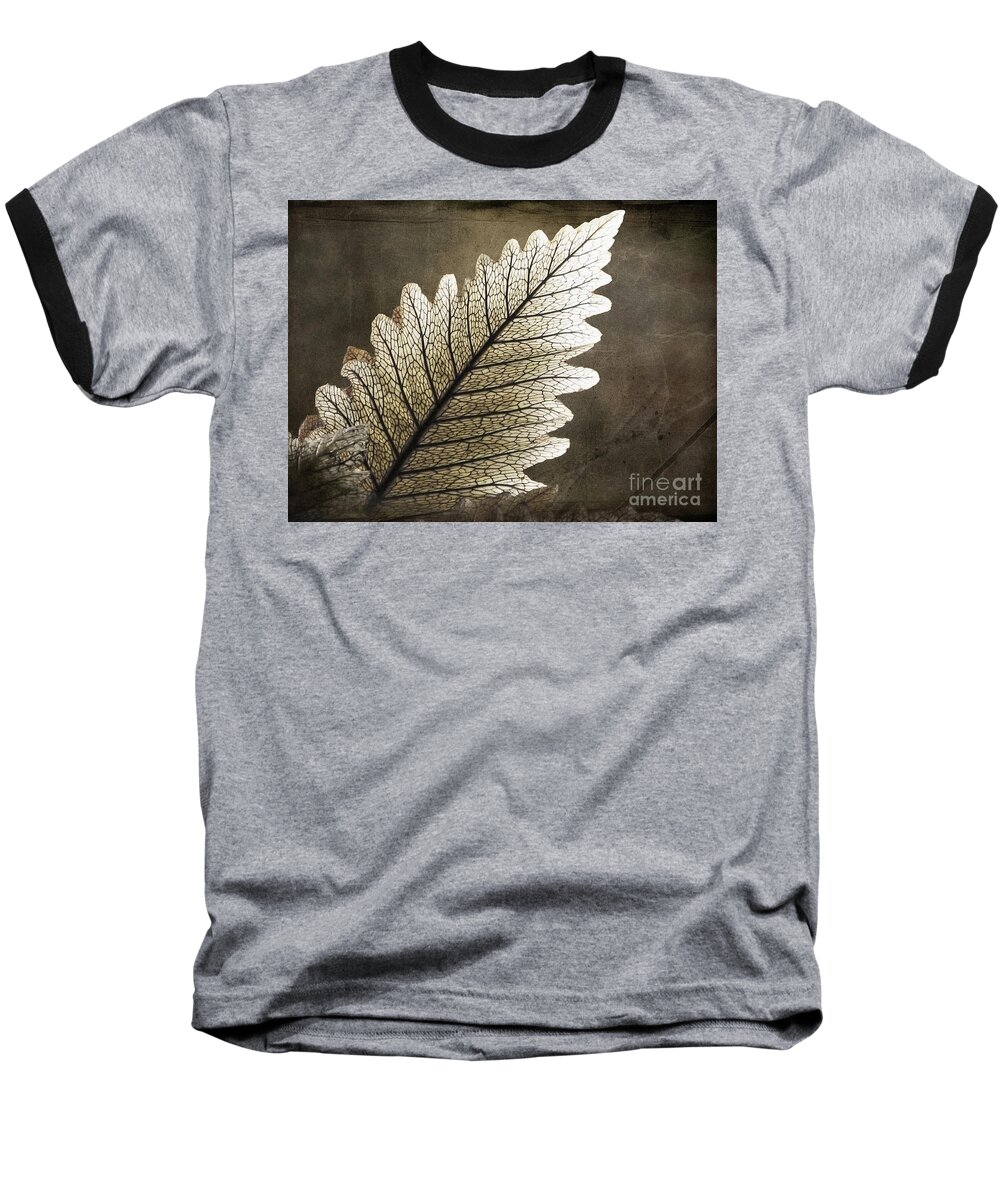 Leaf Baseball T-Shirt featuring the photograph Shapes of Hawaii 2 by Ellen Cotton