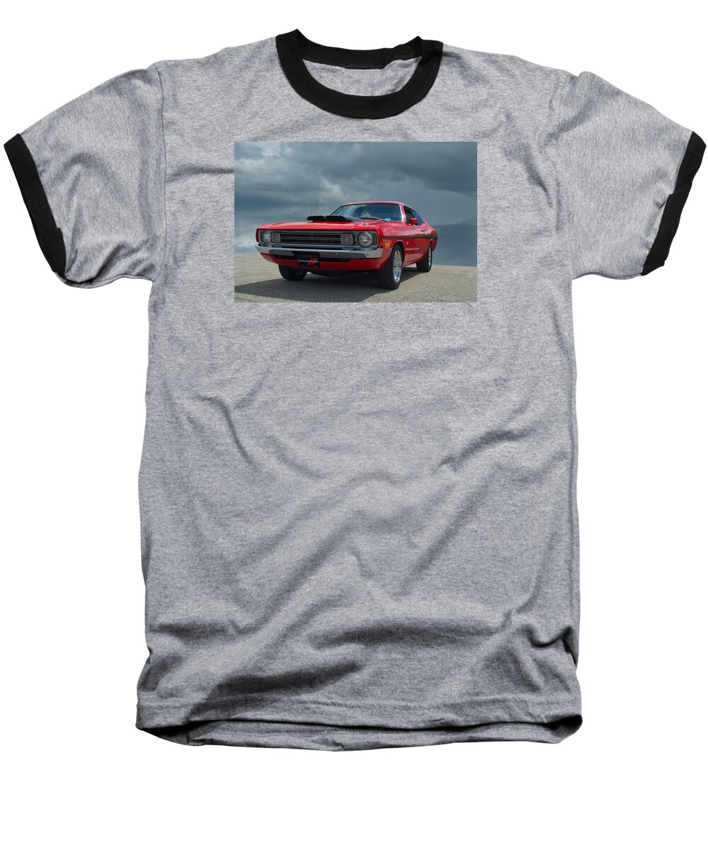 1972 Baseball T-Shirt featuring the photograph 1972 Dodge Demon by Tim McCullough