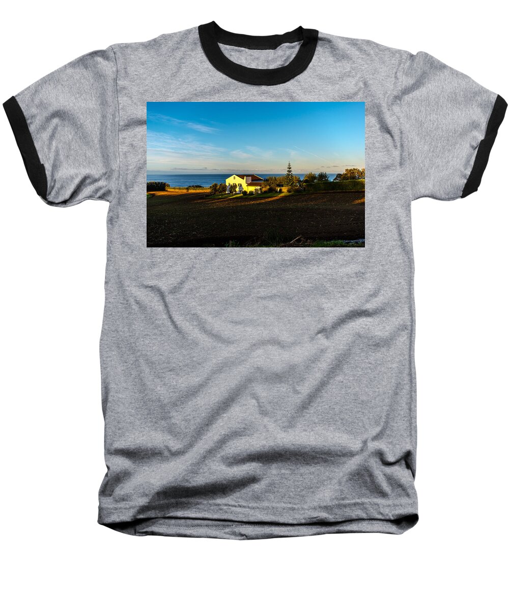 Art Baseball T-Shirt featuring the photograph Light of Warmth #2 by Joseph Amaral
