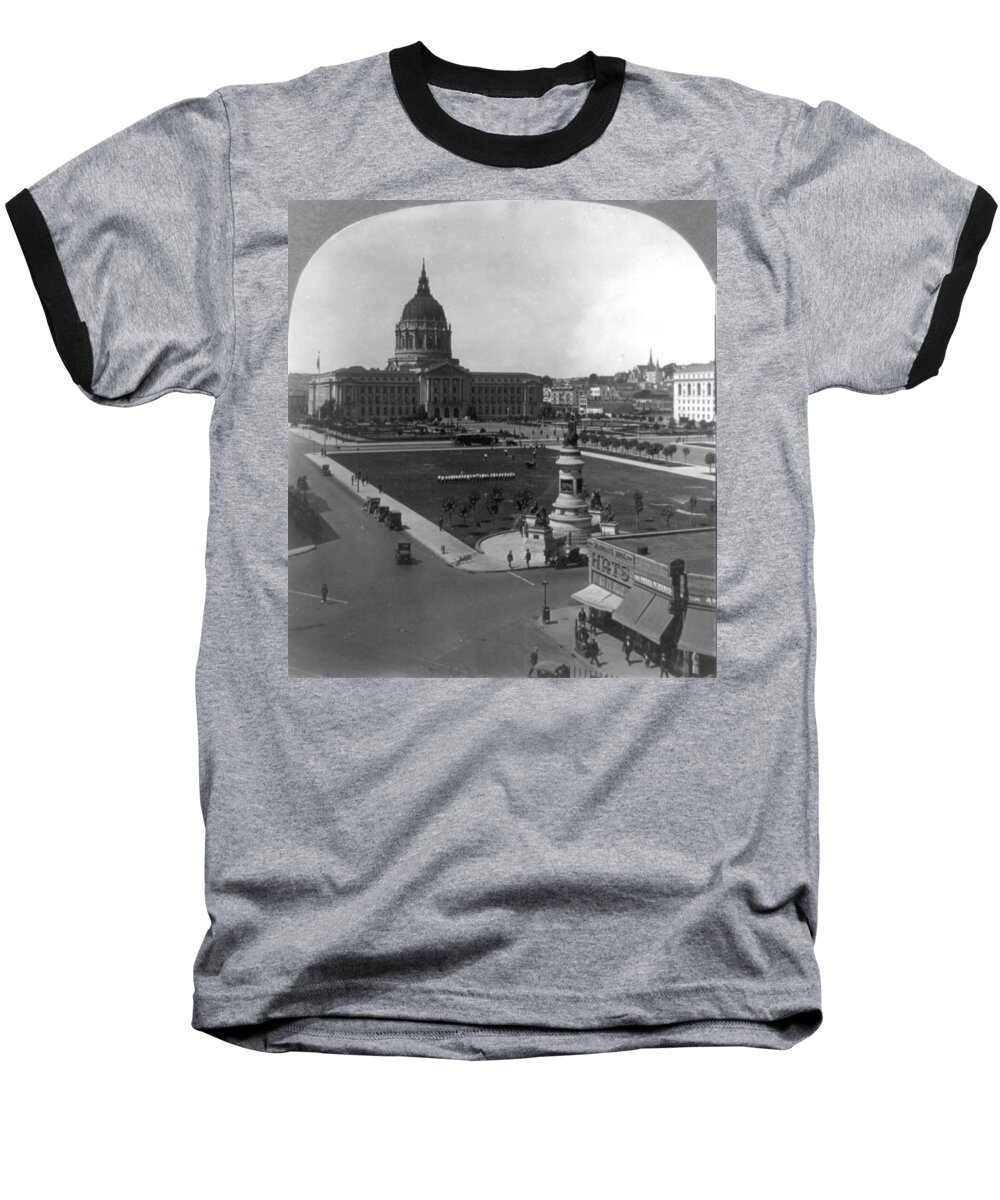 1926 Baseball T-Shirt featuring the photograph San Francisco City Hall #2 by Granger