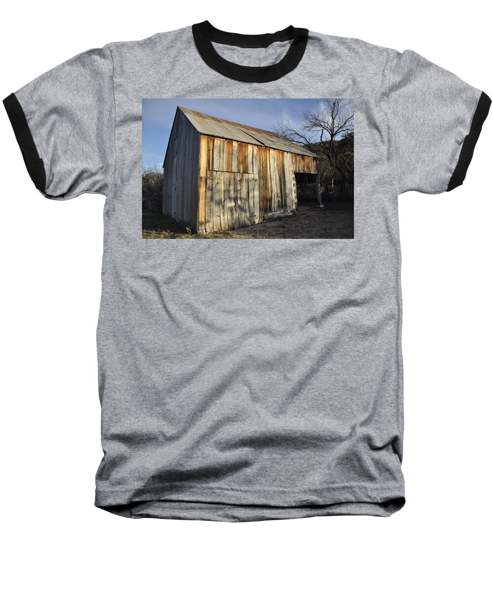 Barn Baseball T-Shirt featuring the photograph Old Barn #4 by Frank Madia
