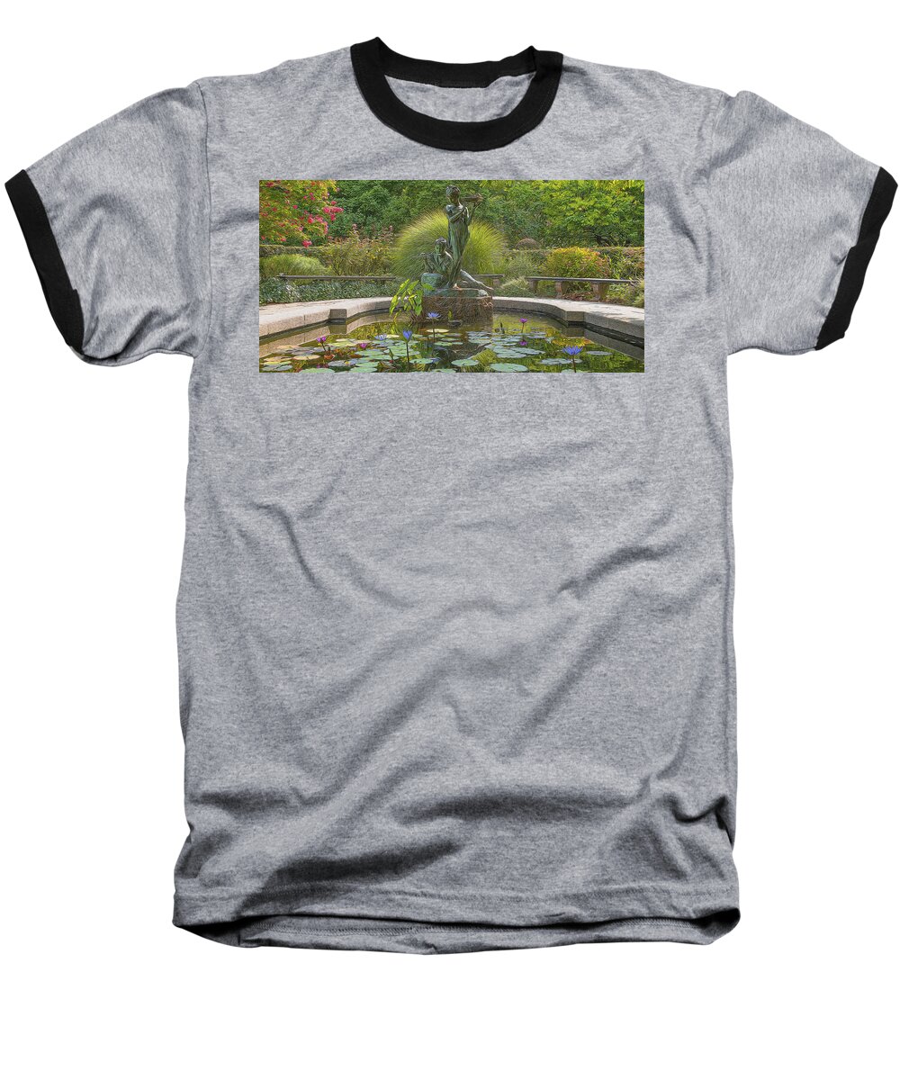 Central Park Baseball T-Shirt featuring the photograph Park Beauty #2 by Theodore Jones