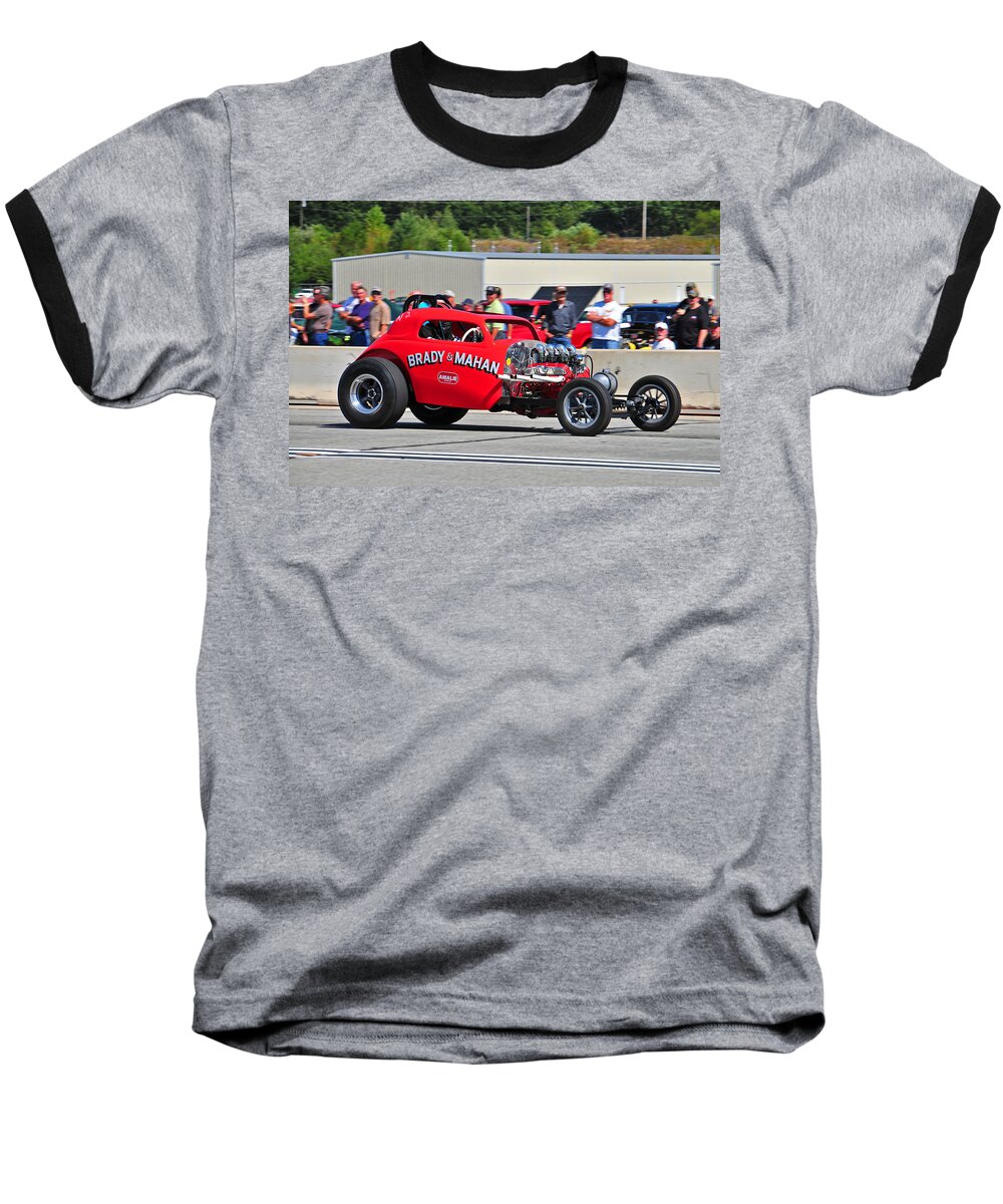 Car Baseball T-Shirt featuring the photograph 330 Nationals by Mike Martin