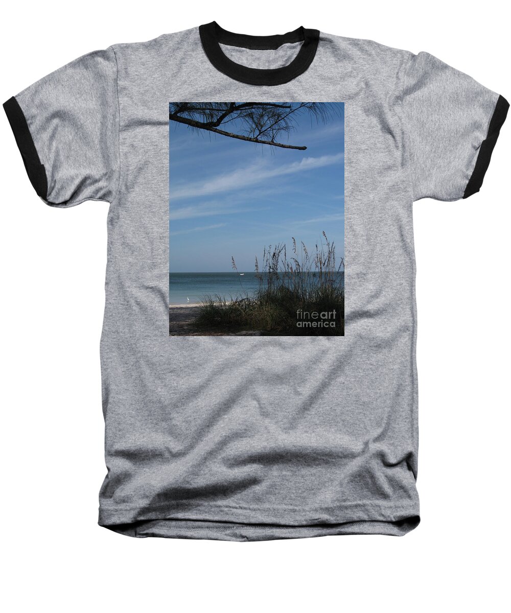 Beach Baseball T-Shirt featuring the photograph A Beautiful Day At A Florida Beach by Christiane Schulze Art And Photography