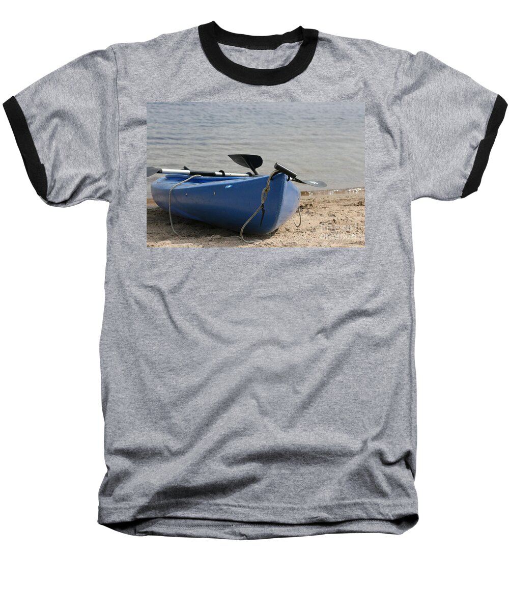 Barbara Bardzik Baseball T-Shirt featuring the photograph A Day on the Water by Barbara Bardzik