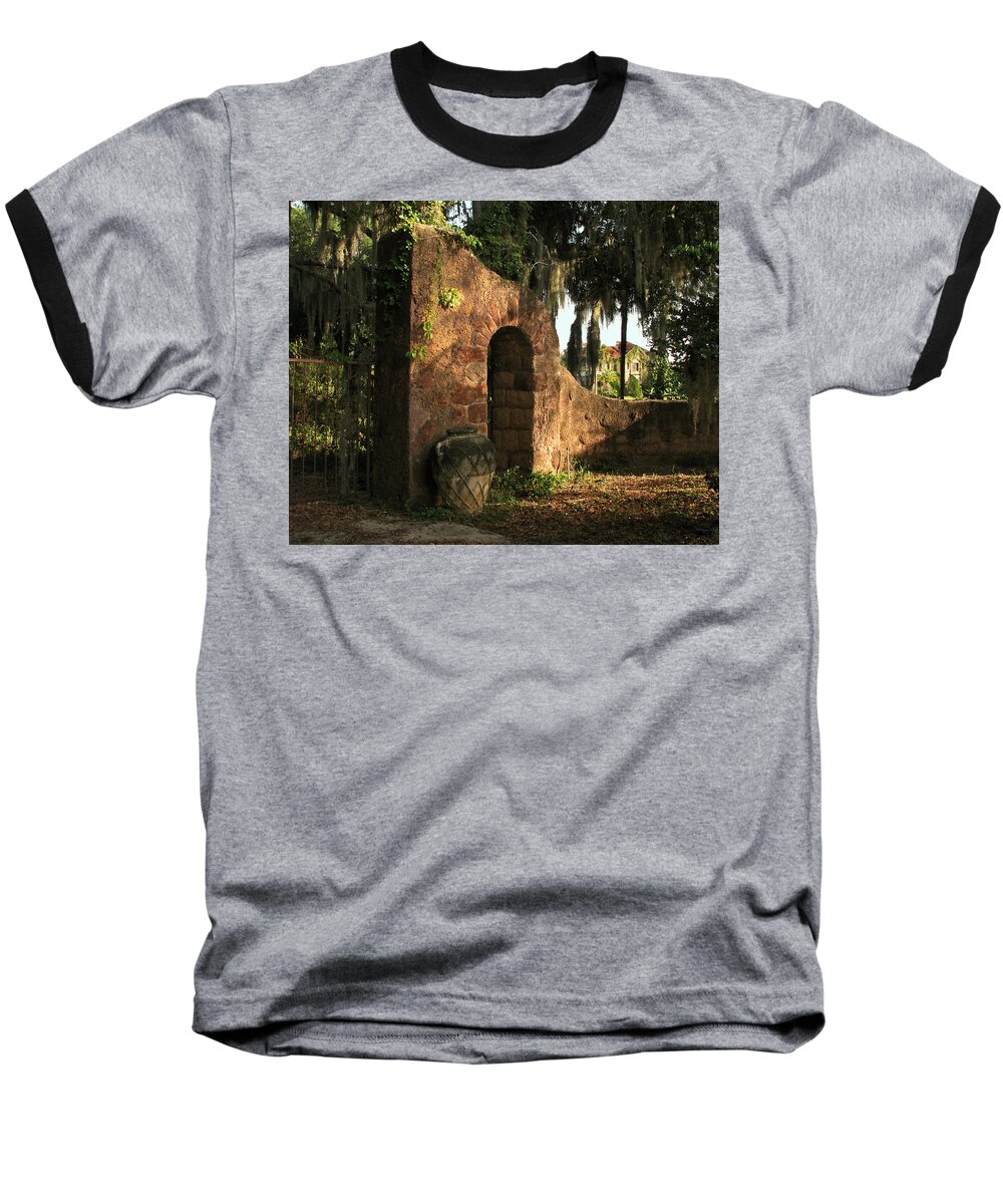 Landscapes Baseball T-Shirt featuring the photograph A Glimpse into Yesteryear by Peggy Urban