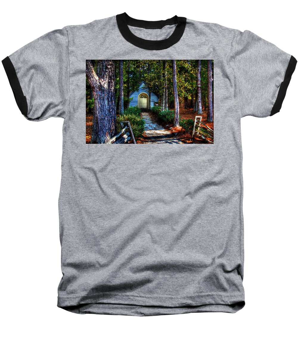 Lancaster Sc Baseball T-Shirt featuring the photograph AJSP Chapel Dry Brush by Andy Lawless