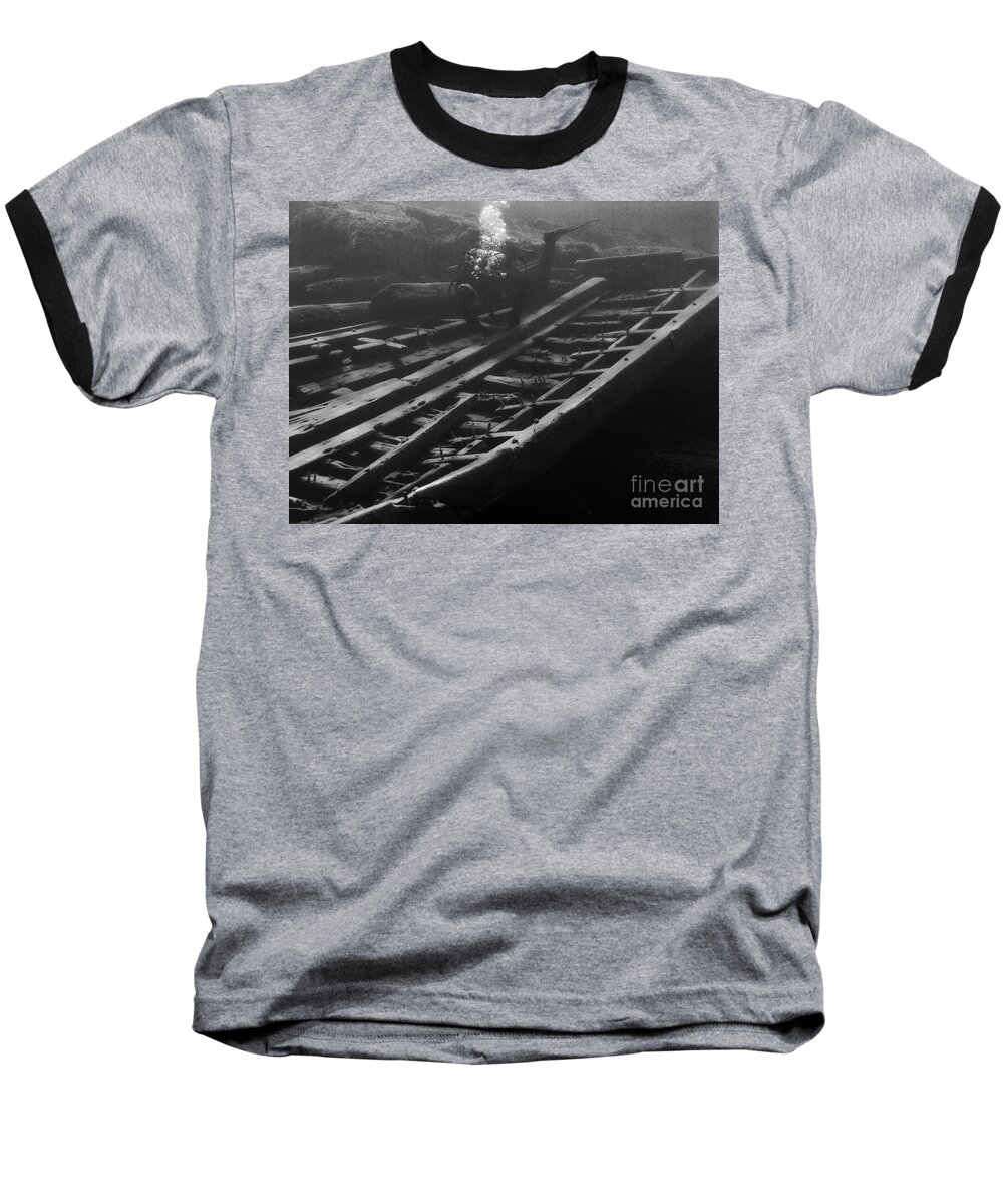Ship Baseball T-Shirt featuring the photograph Alice G. by JT Lewis