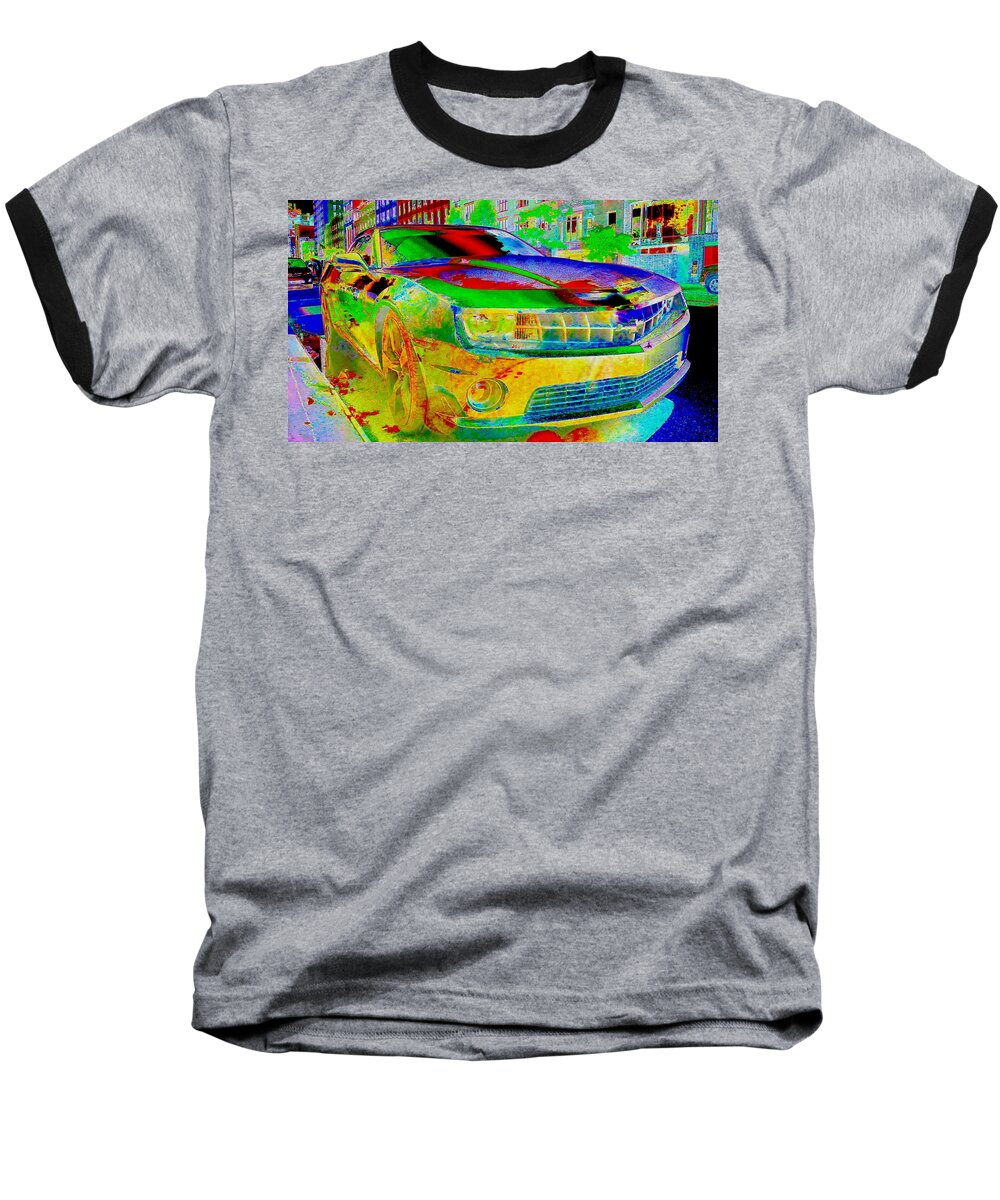 Rogerio Mariani Baseball T-Shirt featuring the mixed media American Dream by Rogerio Mariani