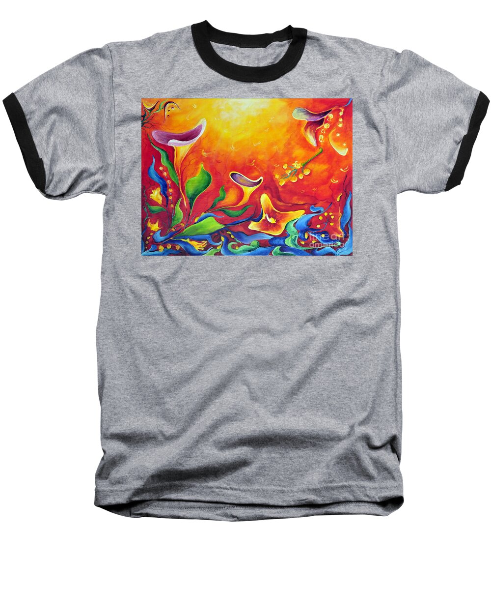 Fantasy Baseball T-Shirt featuring the painting Another Dream by Teresa Wegrzyn
