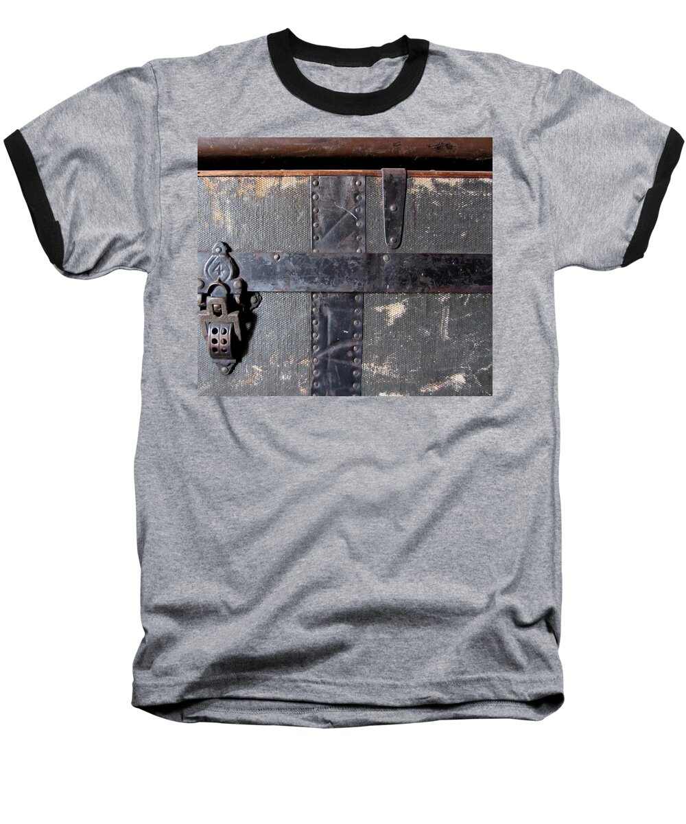 Vintage Baseball T-Shirt featuring the photograph Antique Trunks 6 by Anita Burgermeister