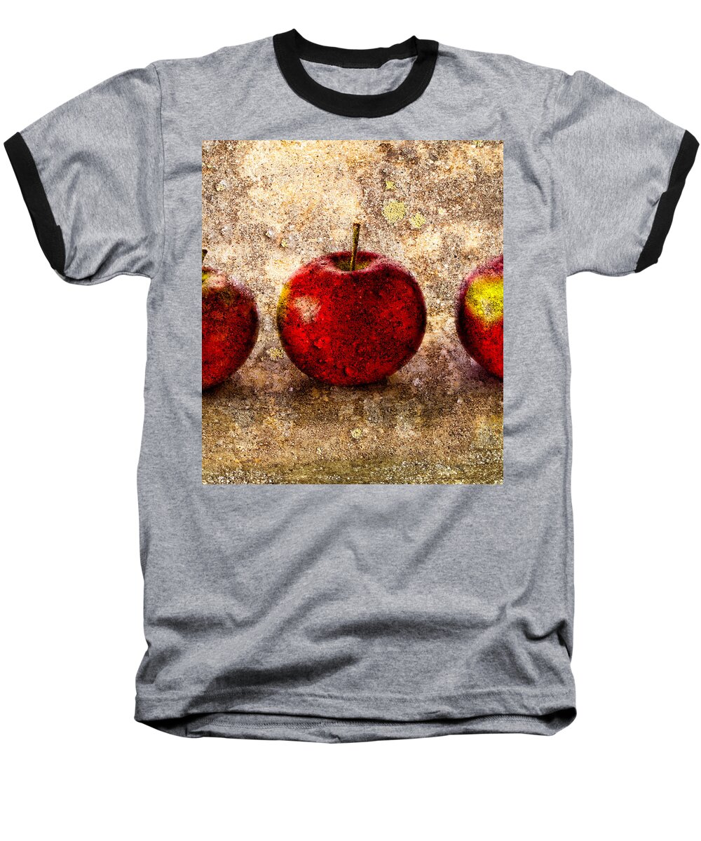 Apple Baseball T-Shirt featuring the photograph Apple by Bob Orsillo