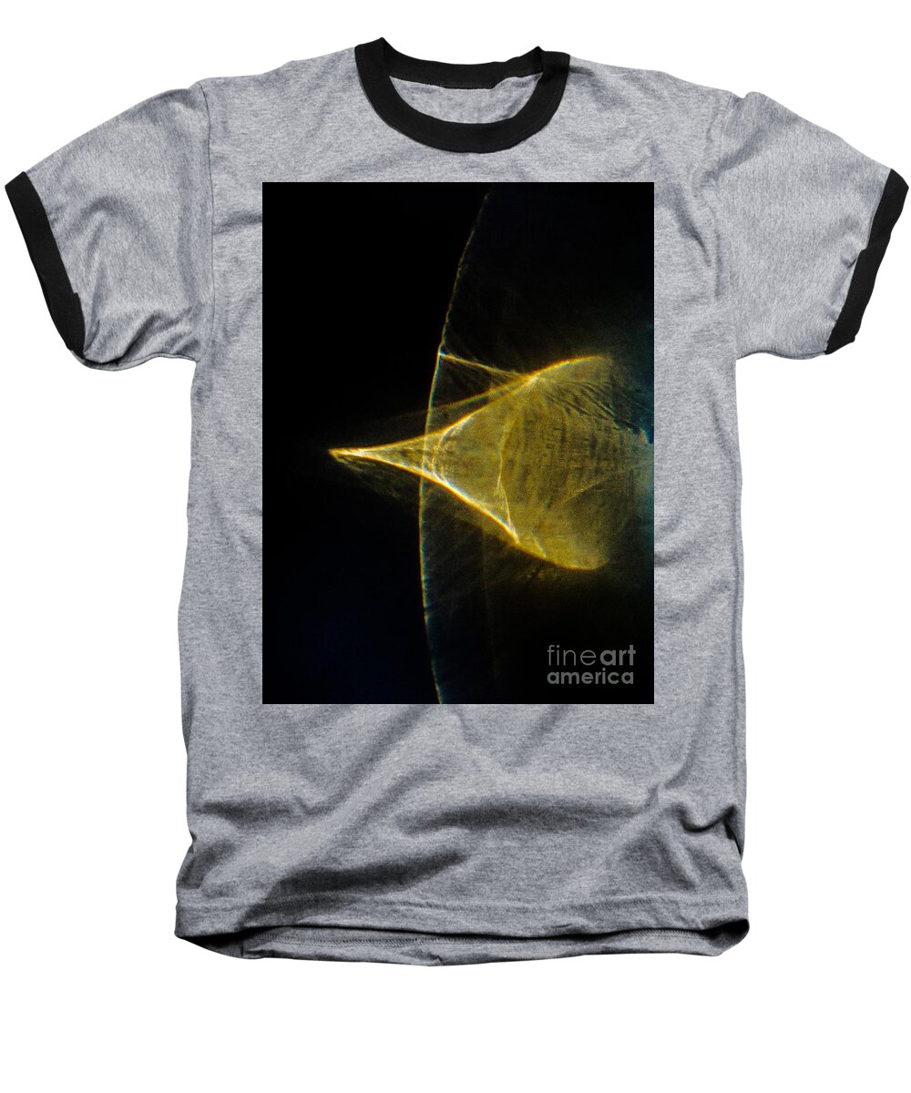 Writing With Light Baseball T-Shirt featuring the photograph Arching by Casper Cammeraat