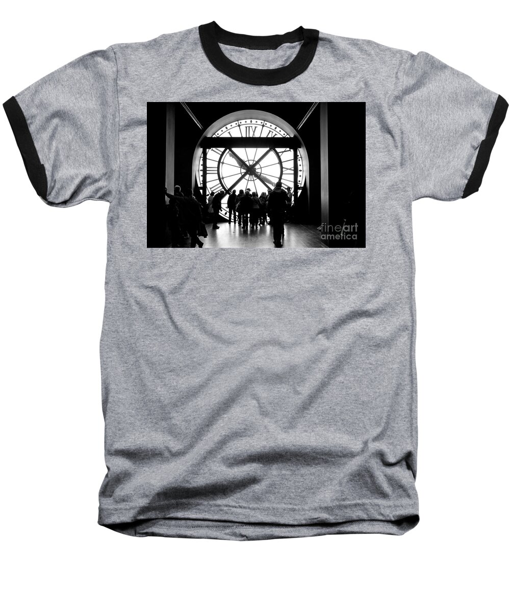 Time Baseball T-Shirt featuring the photograph Are We In Time... by Donato Iannuzzi