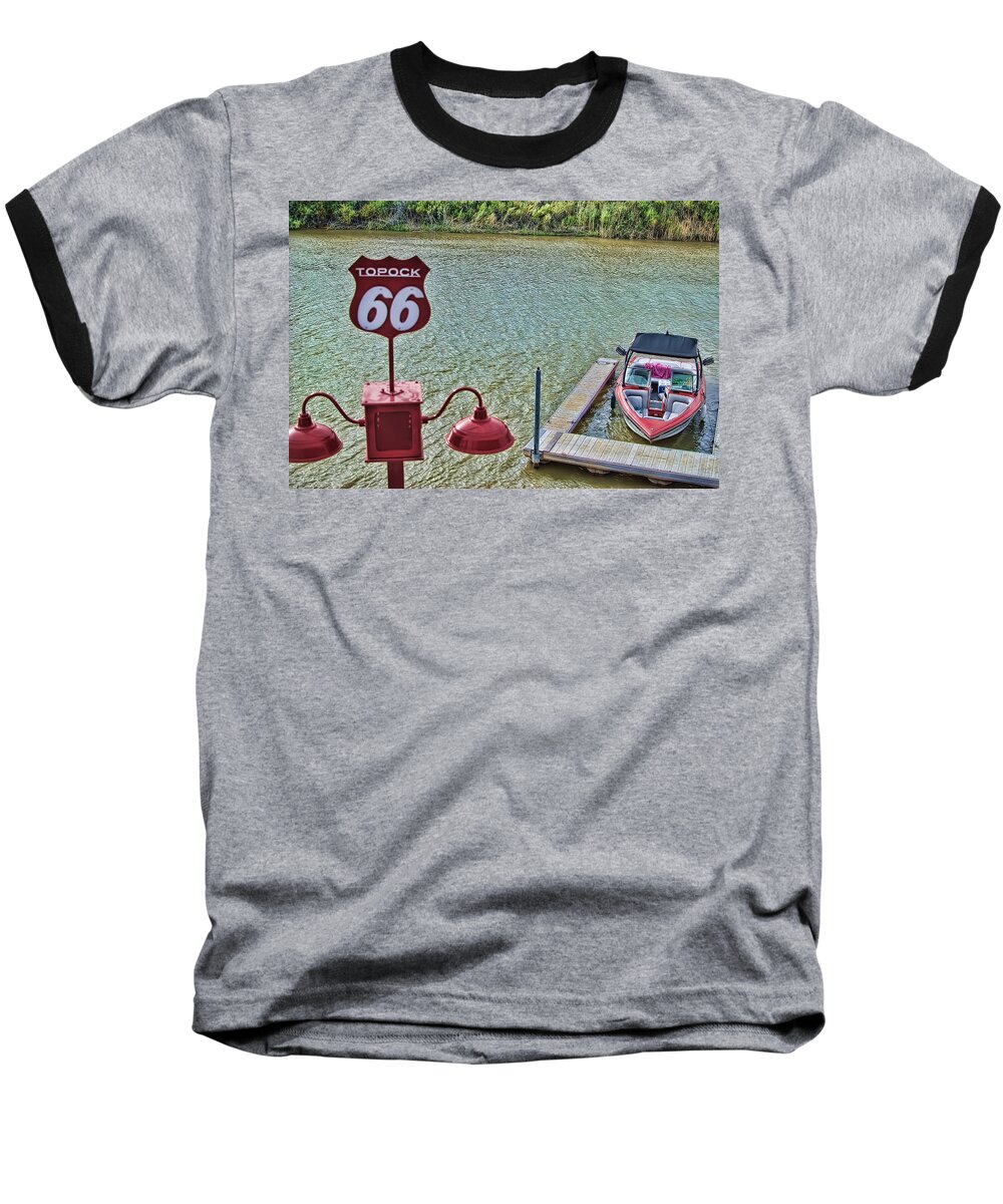 Lake Havasu Baseball T-Shirt featuring the photograph At Lake Havasu by Cathy Anderson