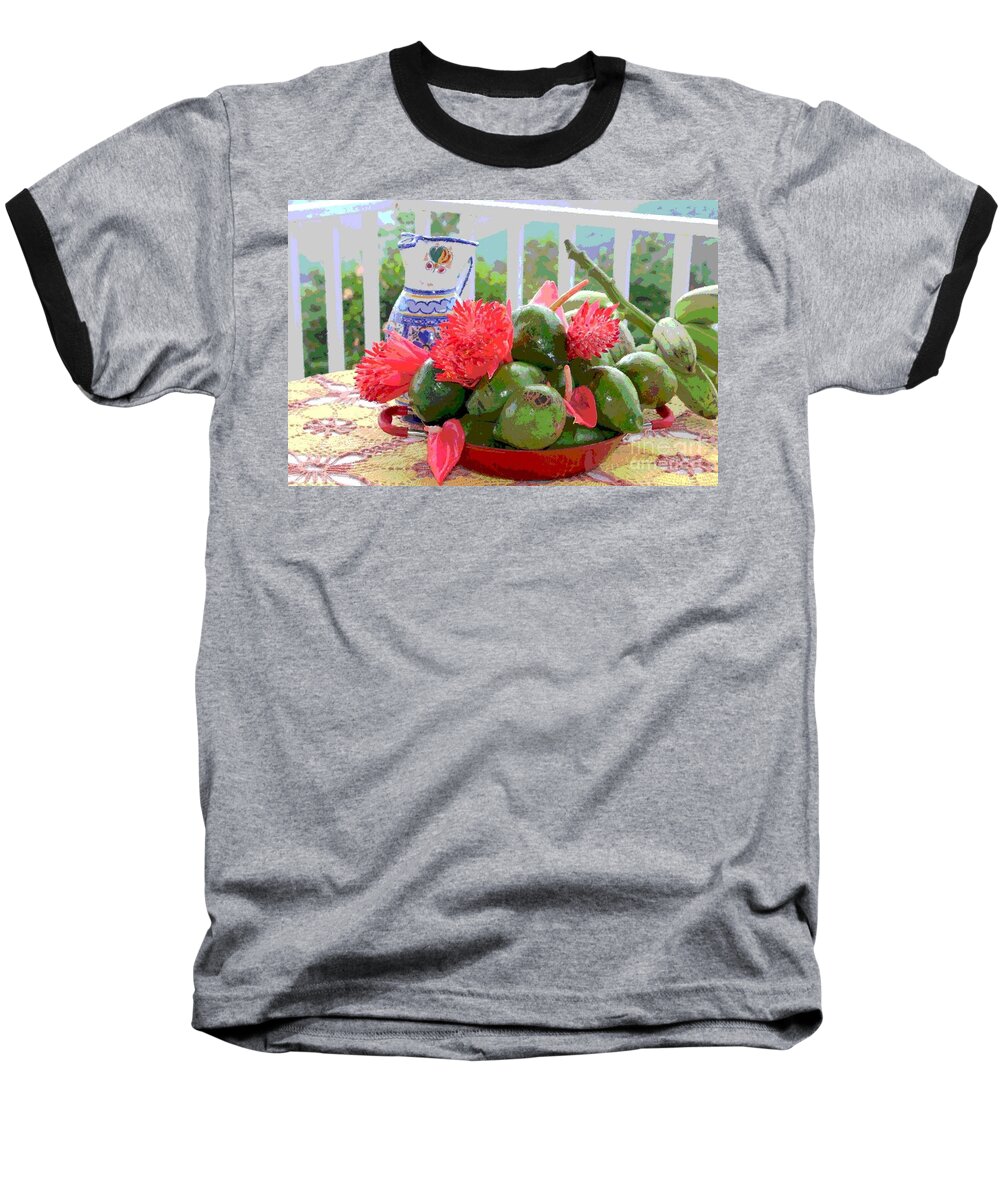 Avocados Baseball T-Shirt featuring the photograph Avocados by Alice Terrill