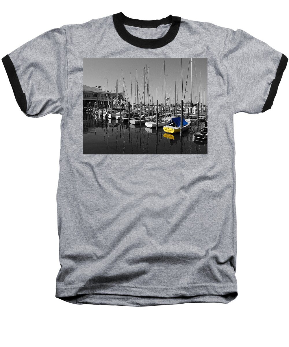 Shrimp Boat Baseball T-Shirt featuring the photograph Banana Boat by Michael Thomas