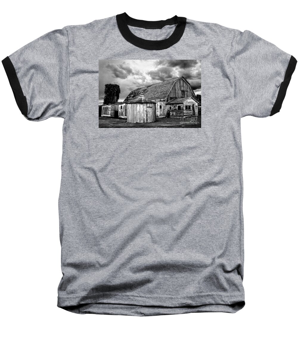 Barn Baseball T-Shirt featuring the photograph Barn 66 by Michael Arend