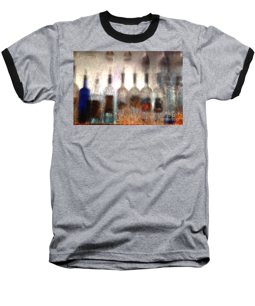 Bar Baseball T-Shirt featuring the photograph Behind The Bar by Jacklyn Duryea Fraizer