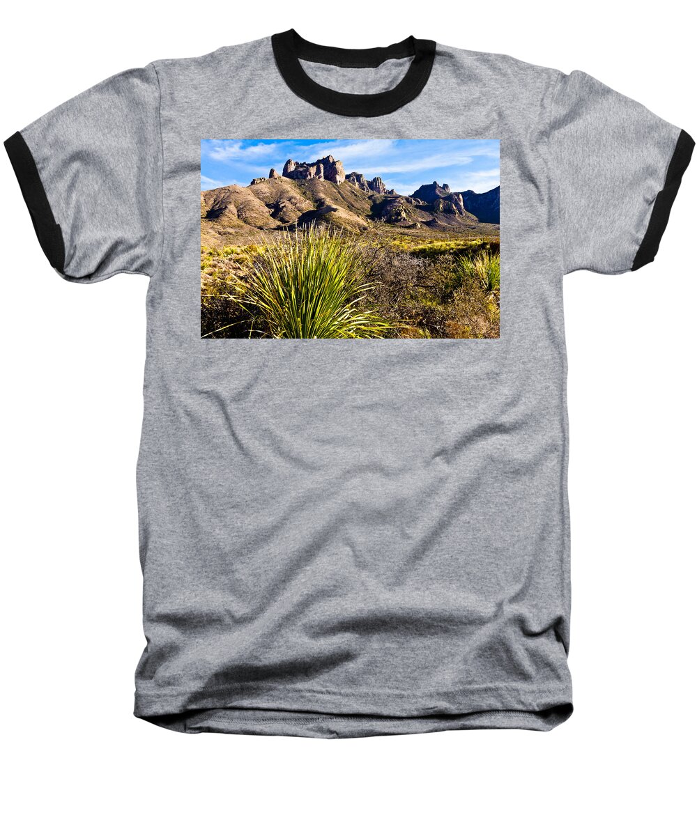 Landscape Baseball T-Shirt featuring the photograph Big Bend by Ben Graham