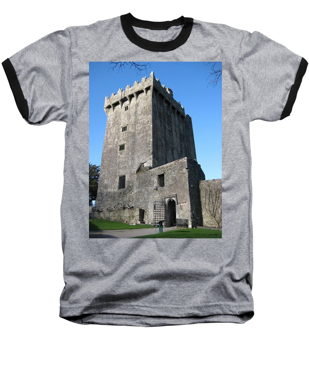 Blarney Baseball T-Shirt featuring the photograph Blarney Castle by Shanna Hyatt