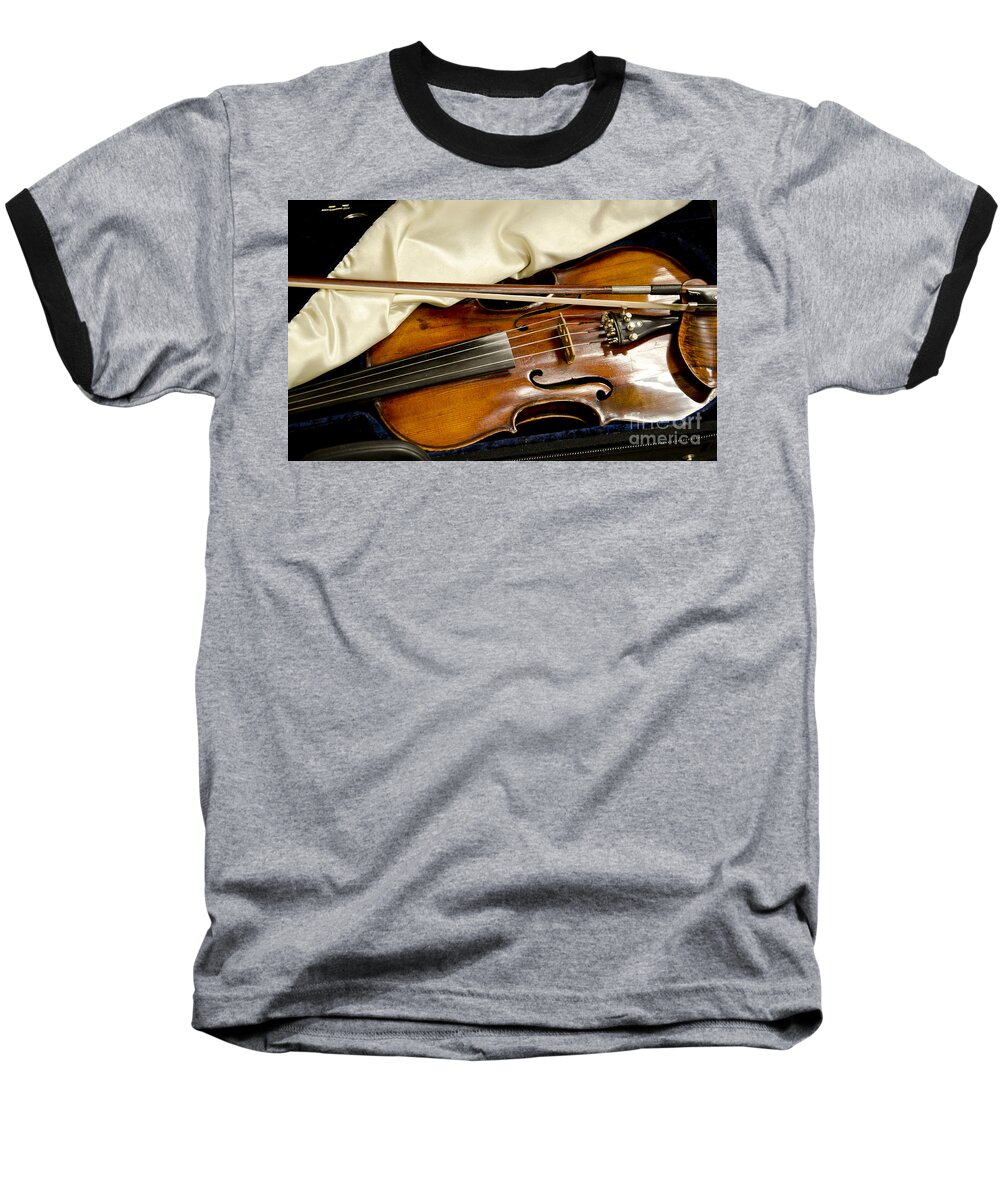 Fiddle Baseball T-Shirt featuring the photograph Bluegrass Magic by Wilma Birdwell