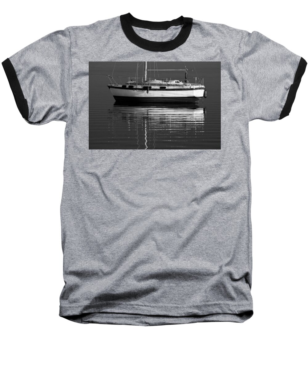 Sailboat Baseball T-Shirt featuring the photograph Calm Waters by Stefan Mazzola