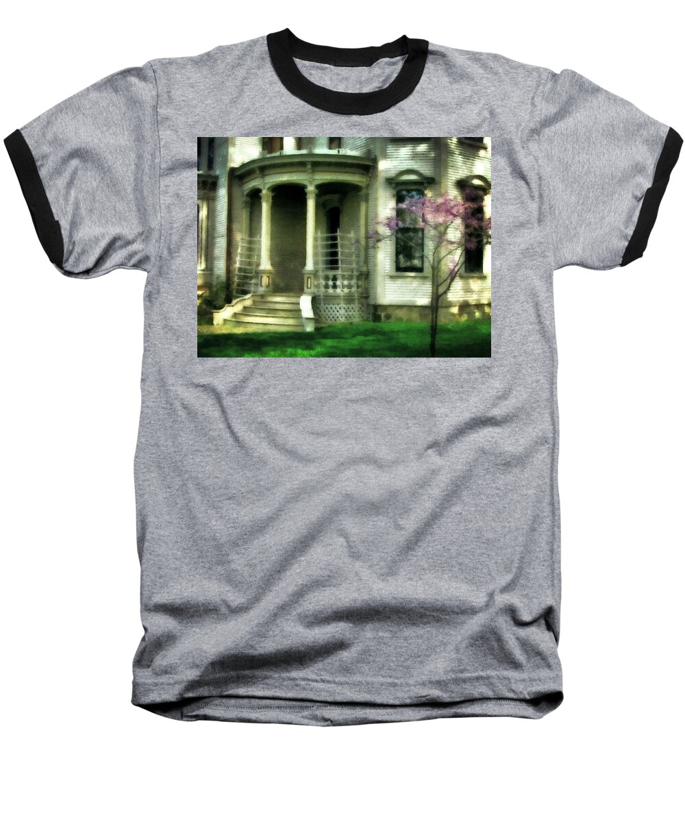 Cappon House Baseball T-Shirt featuring the photograph Cappon House by Michelle Calkins
