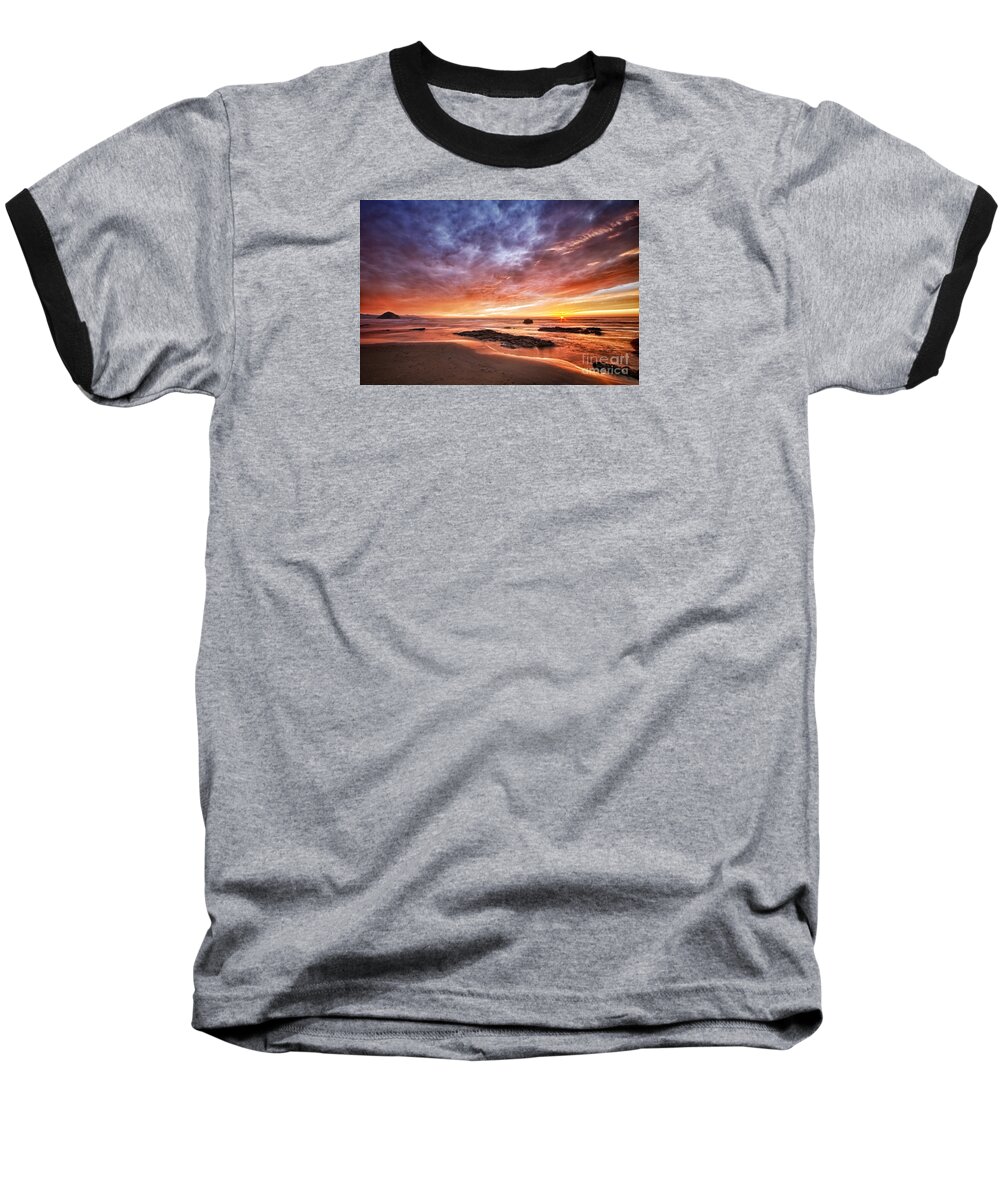 Beach Baseball T-Shirt featuring the photograph Carpe Diem by Alice Cahill