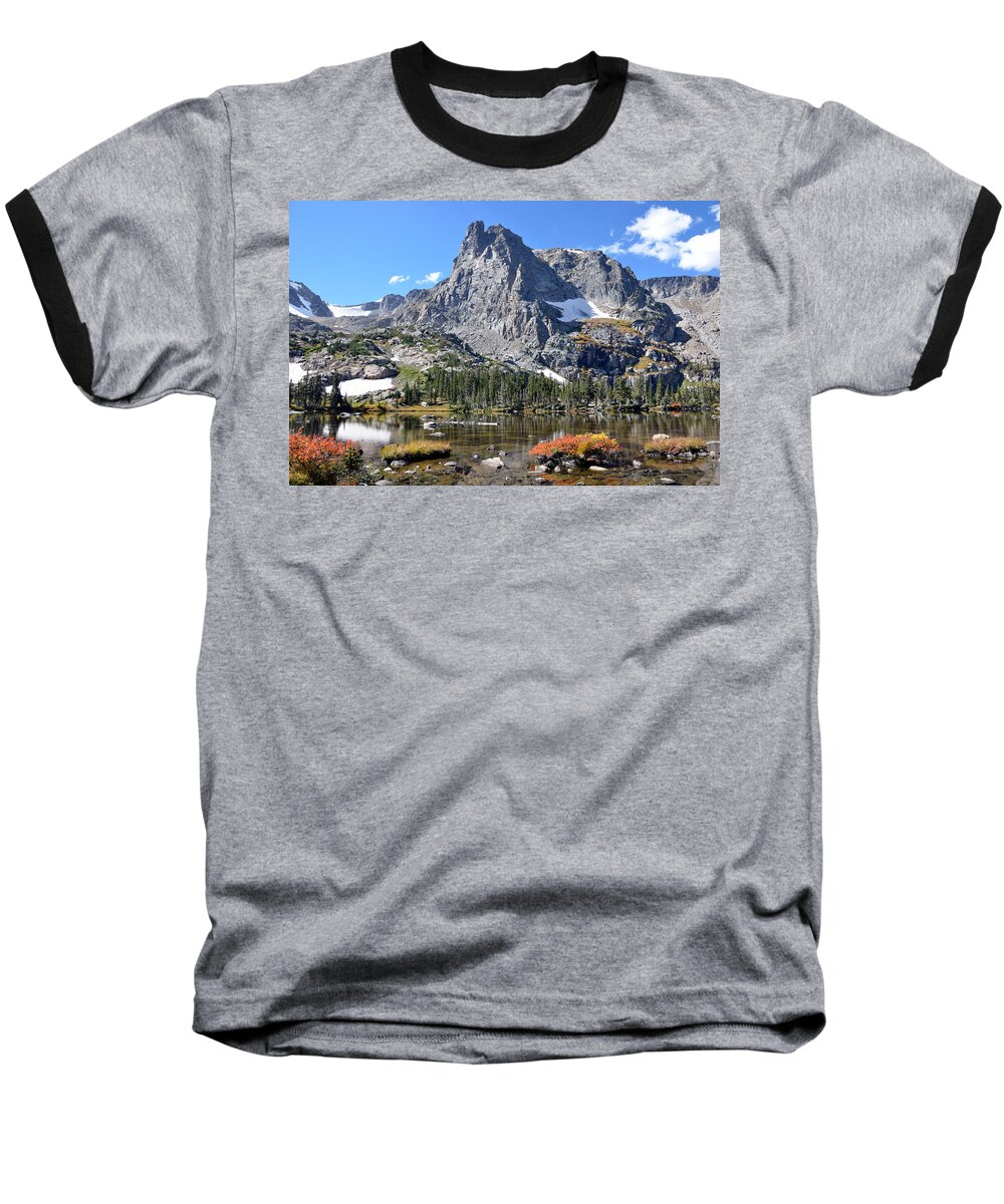 Notchtop Baseball T-Shirt featuring the photograph Cathedral in the Park by Tranquil Light Photography
