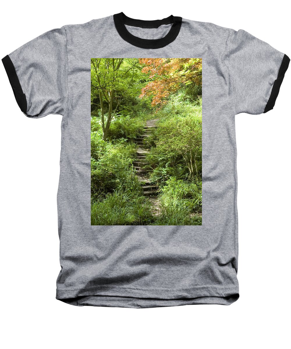 Cardiff Baseball T-Shirt featuring the photograph Cefn Onn by Jeremy Voisey