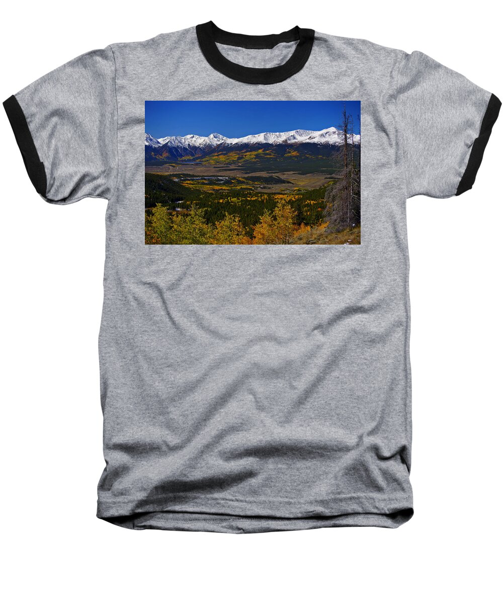 13'ers Baseball T-Shirt featuring the photograph Changing Seasons by Jeremy Rhoades